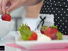 Slutty cougar takes fat dick deep in her tight wet pussy. She rides missionary with petite body and small tits.