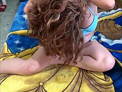 Hey, check out this busty girl who's a huge Karely Ruiz fan with her natural big tits.