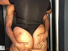 This chubby big ass lady really enjoys getting fucked doggystyle from behind by Royal Cocky King's massive cock in a juicy session.