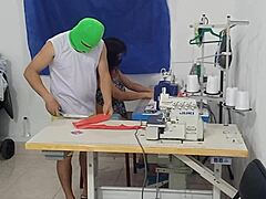 Oh damn, I couldn't resist the temptation with my coworker - he went crazy flashing and sucking my vagina!