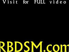 hey slut in latex suit, ready to get punished in garage bondage?