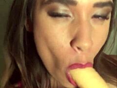 High Heels And Sexy Lingerie While Fucking Pussy Like A Slut