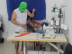 Oh damn, I couldn't resist the temptation with my coworker - he went crazy flashing and sucking my vagina!