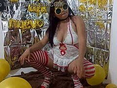 i love how my favorite stepdaughter wore lingerie to seduce at that crazy party as a whore