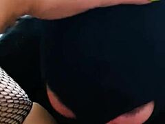 Curvy Stepmom Guides Petite Stepdaughter in Wet Lesbian Pussy Play with Kissing and Orgasms