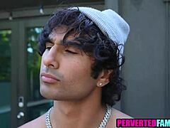 in this tale, the tattooed teen stepsister craved a hotdog outdoors, leading to taboo sucking and fucking with her not brother