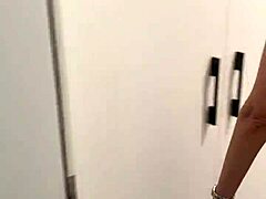 Lisa Flashing Tattoo Wife On Balcony In Lingerie