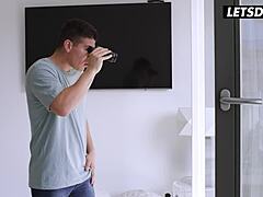 i can't believe my skinny stepsis matty milla is taking it in the ass from me