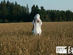 beautiful teen nika nut teases in panties before wet solo masturbation with fingering in kitchen compilation