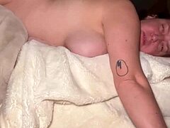 Avril Showers gets prone bone fuck with hairy pussy creampie.