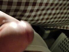 Intense slow massage on that sensitive penis for ultimate pleasure.