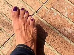 grimy soles after a long day