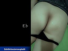 Moaning slut wife takes stranger's hard interracial pounding!