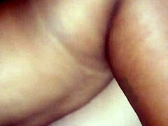 Riding on Top of the Dick. Watch This Ebony Wife with Big Ass Take Homemade Amateur Cock in Intense Cowgirl Action and Moaning Orgasms.