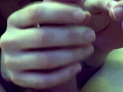 extreme sounding drips pre-cum during intense cock rub and swap