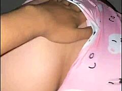 Despechada cuñada rides cock hard in her pijama casero