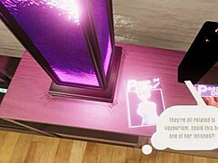 elise's vr peepshow invites sneaky glances