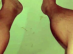 Rando's Steamy Nude Bathing Teases Feet and Toes Fetish