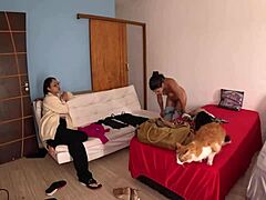 Milf Sneaks Steamy Bathroom Breaks During Photoshoot for Juicy Action