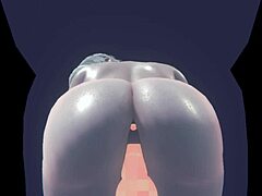 huge big tits 3d cg animation porn sex with bouncing breasts action