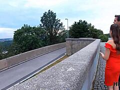 i spot this curvy brunette wife lookalike and turn her carnal for cash fuck