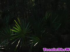 Stranded Beautiful Teen Next Door Bound And Rode Hard By Ranger In Cabin Bondage