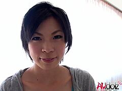 hey saki aoyama sucks cock in park kimono uncensored babe