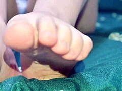Stealthy Nighttime Toe Play in Stepsister's Room