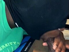 masked whore eagerly deepthroats massive bbc slurping every inch before swallowing hot cumshot