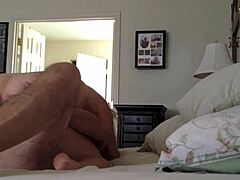 EATING that juicy WIFE PUSSY leads to her INSANE COWGIRL ORGASM RIDE!