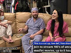 blaire celeste nurse blasts patient jizz in pov deepthroat hospital fuck