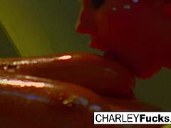 Madison Scott And Charley Slam Pussies With Wild Lesbian Fury Ass Licking Tit Sucking Orgy!