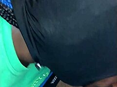 masked whore eagerly deepthroats massive bbc slurping every inch before swallowing hot cumshot