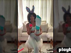 petite ebony milf misty stone strips poses teases perfect ass before fingering herself