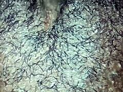 Watch Dripping Wet Ebony Pussy Get Ripped Clothes and Hairy Solo Orgasm Play