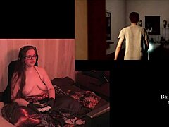 naked bbw brunette with big tits and fat ass plays the quarry part 3 😈🍑🔥