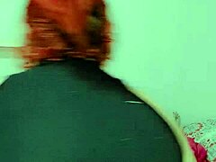 Hot Redhead Ruivinha Masturbates Sensually in Bedroom Close-Up