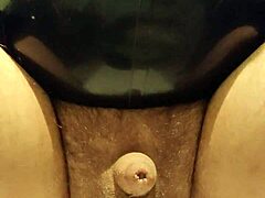 Latexi69 Stuffs Latex Buttplug Deep in Ass for Anal Play