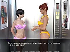 Zoe flashes big tits on public bus ride