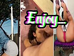 beautiful brunette solo lingerie feet dirty talk guided stroke compilation