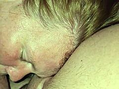 Milf delivers dirty talk while SUCKING huge COCK and shaking her thick ass