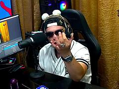 Young Brazilian Luuh Barbosa strips down during intriguing podcast interview with Ruan