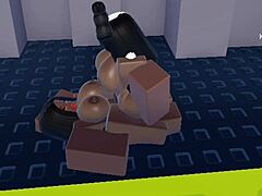 Two Ebony Beauties Play with Each Other's Wet Pussies and Tits in Steamy Lesbian Action Part 1