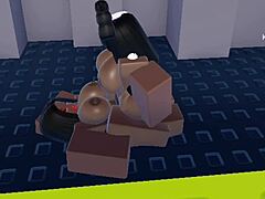 Two Ebony Beauties Play with Each Other's Wet Pussies and Tits in Steamy Lesbian Action Part 1