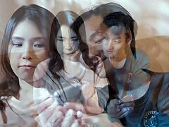 Beautiful Asian wife CHEATS boldly for NTR-loving husband thrill