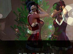 Monster black cock blasts big tits in zoey's intense christmas blowjob gift