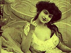 Vintage Erotic Scenes from Retro Antique Collections Displayed