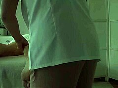 chinese massage turns into huge handjob orgasm in parlor