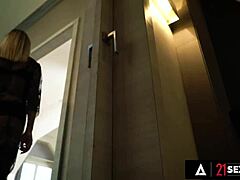 Siya Jey Takes Double Penetration Deep in Ass and Pussy Doggystyle to Cowgirl