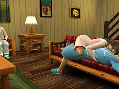 sims 4 cuckold story heats up with boyfriend in episode 3